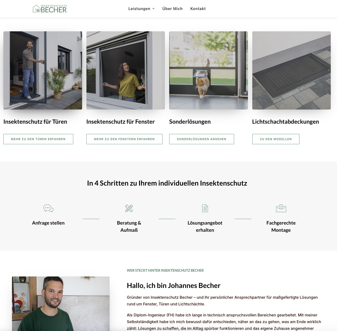 webseitenerstellung startup